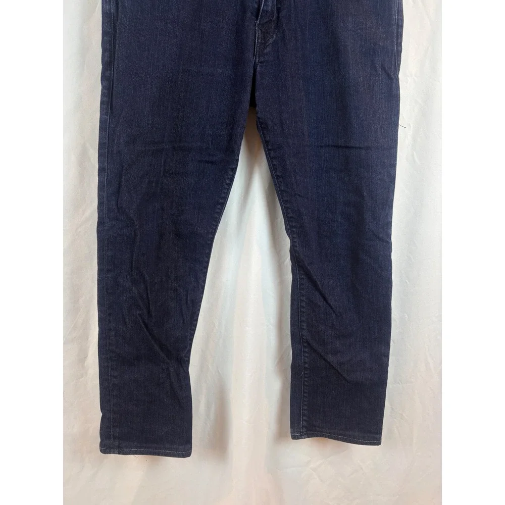 True Religion Geno Relaxed Slim Jeans Mens‎ 38 Indigo Dark Wash Made in USA Blue